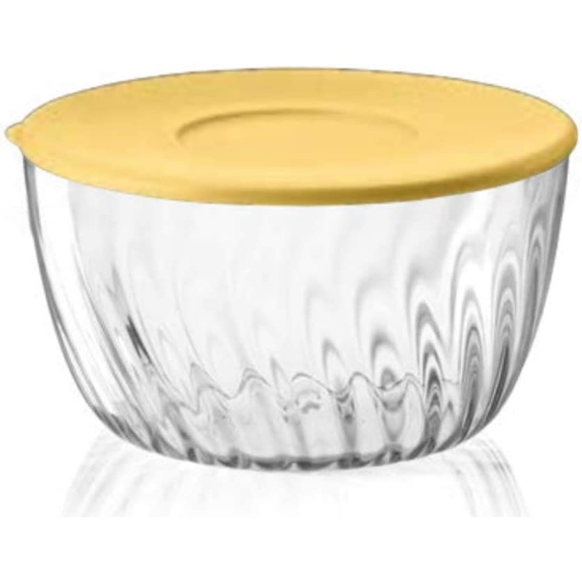 Acquista online Guzzini Centrifuga Salad bowl Spin yellow polypropylene 26 cm code 17090056 Guzzini